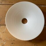Suspension en opaline blanche