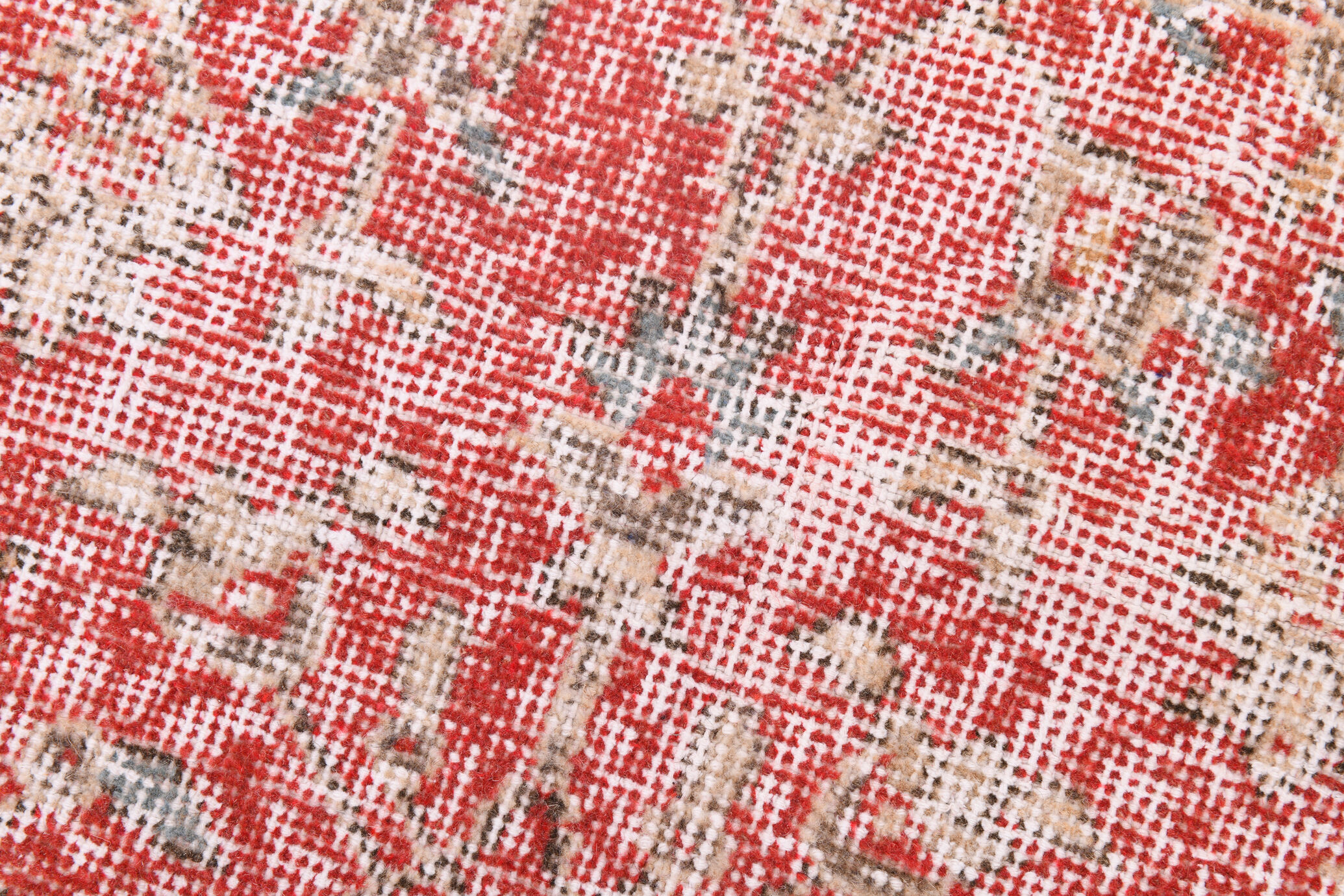 6x10 red classic floral vintage rug 314x197cm