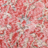 6x10 red classic floral vintage rug 314x197cm