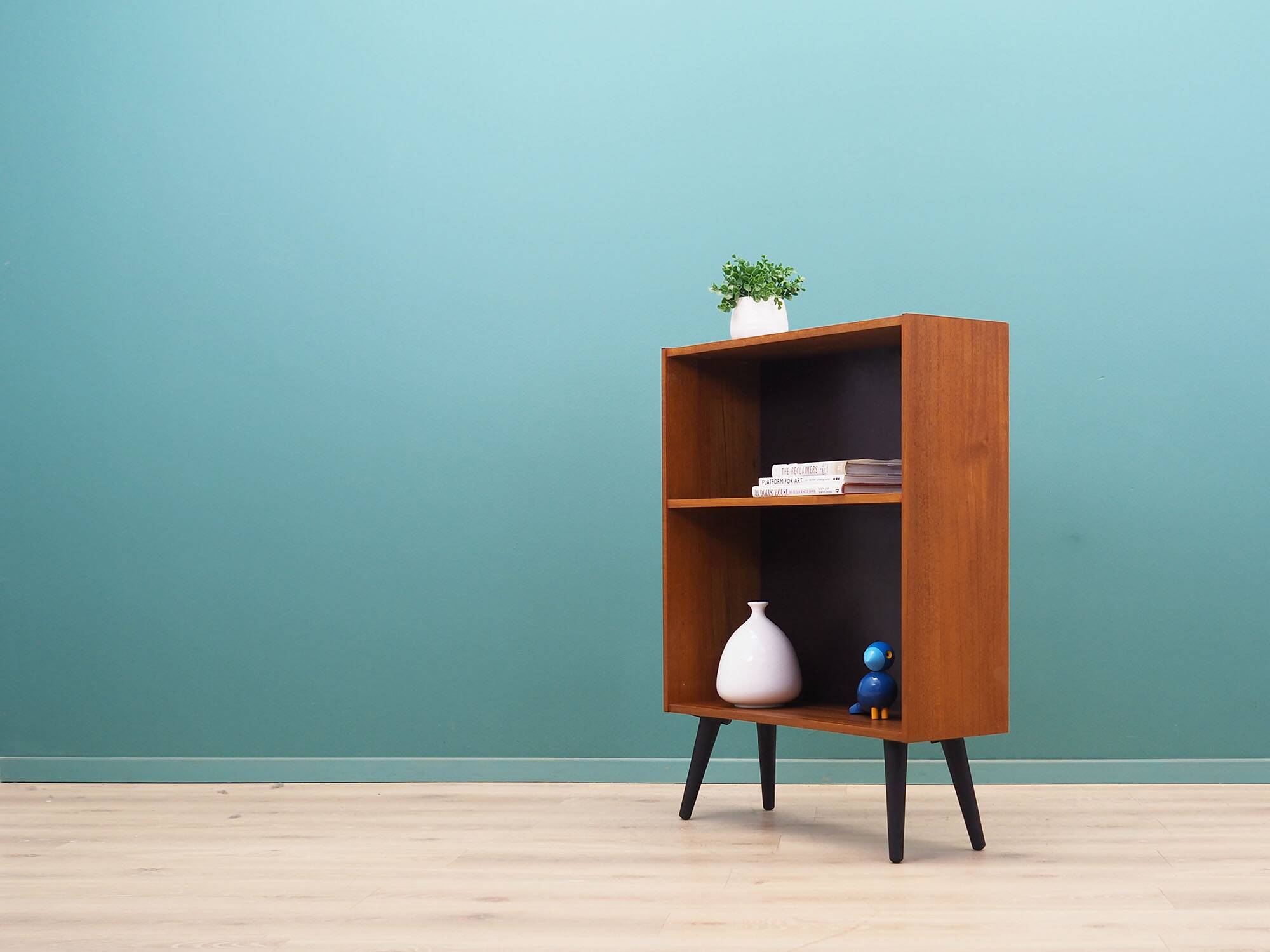 Teak bookcase, Danish design, 1970s, production: Denmark