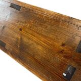 XL vintage solid wood bench / bench