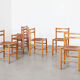 Ate van Apeldoorn Set of 6 Dining Chairs for Houtwerk Hattem 1960s