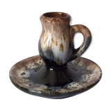 Vallauris Vintage ceramic candle holder
