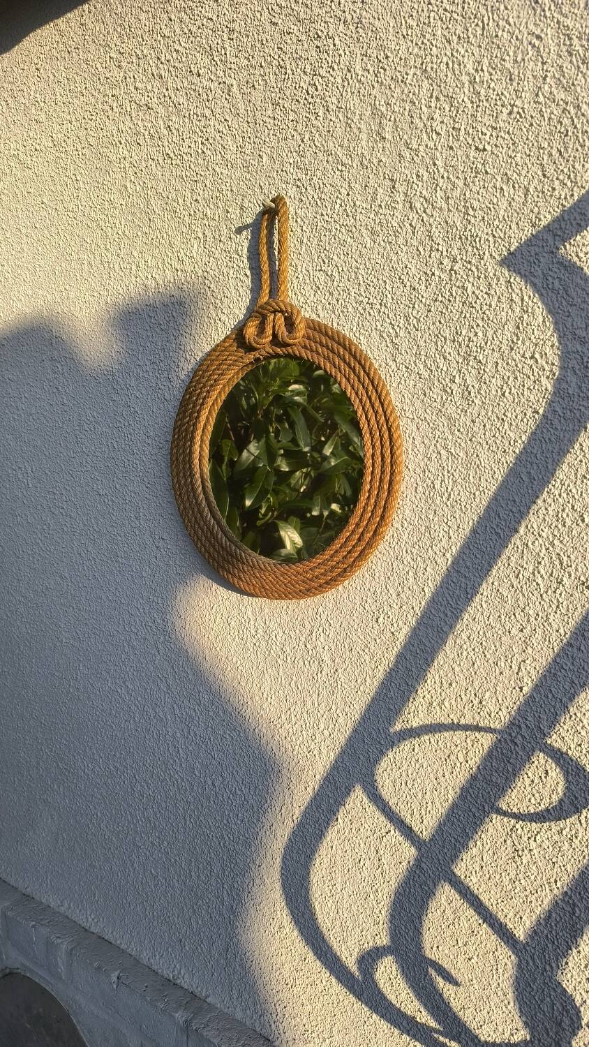 1950s rope mirror