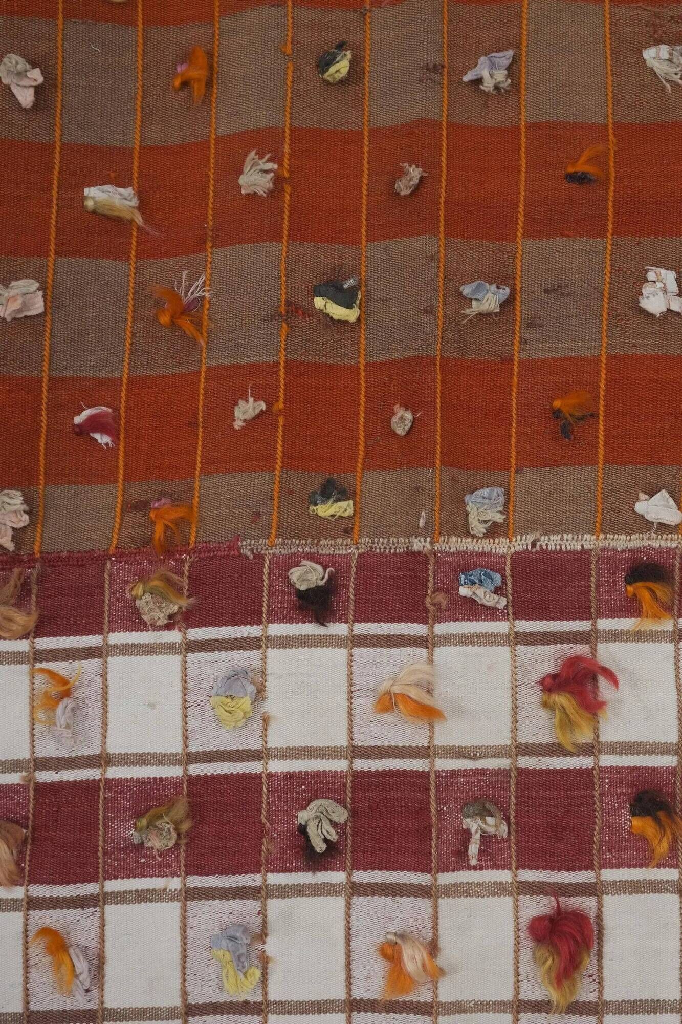 Vintage Turkish hallway rug 150x410 cm