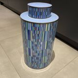 Sculptural decorative pot – Fabienne Jouvin, Paris – Cloisonné