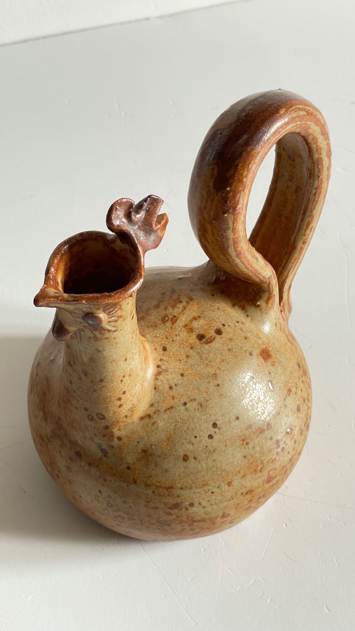 Ceramic Zoomorphic Rooster shape Vintage