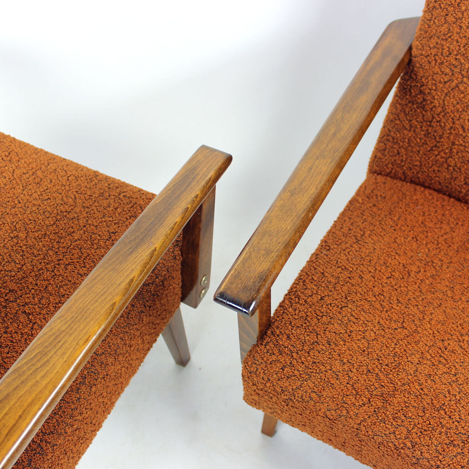 Pair Of Mid Century Modern Armchairs By Tatra Czechoslovakia, 1960s