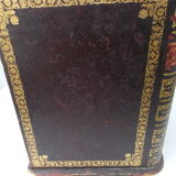Wastepaper basket imitation antique book binding
