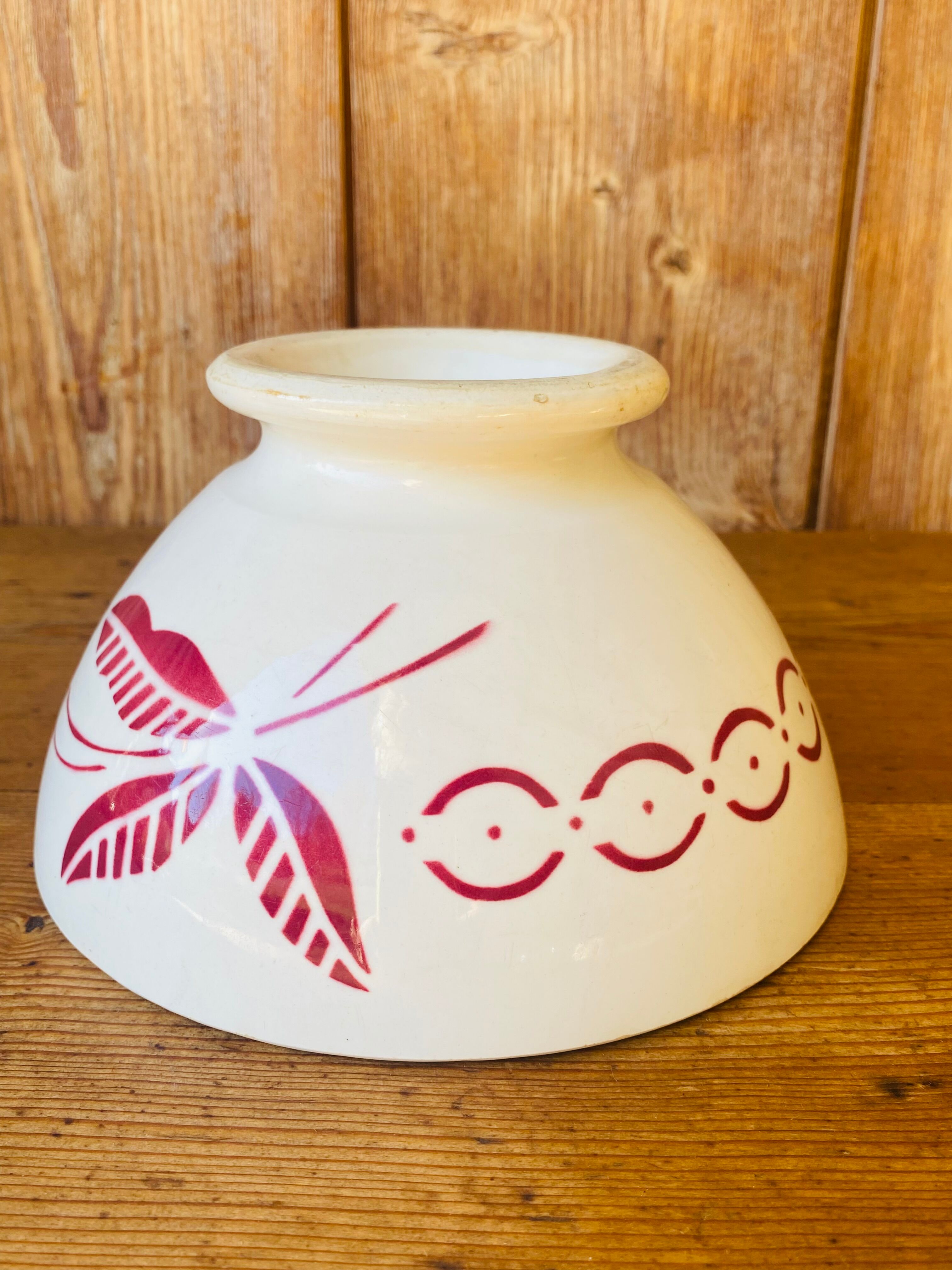 Duo of old bowls Digouin France