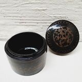 Lacquered wood jewelry box