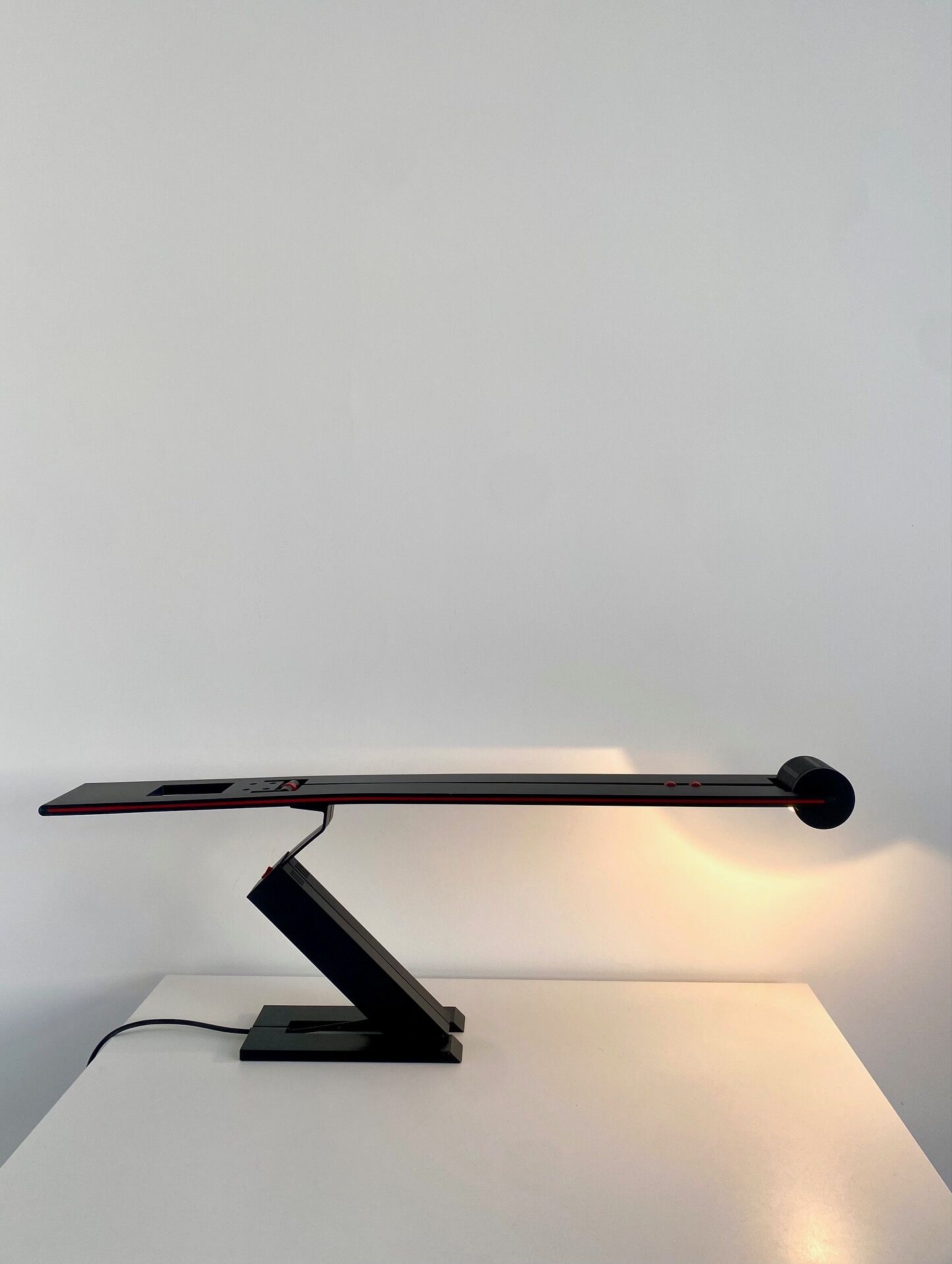 Melanos lamp by Mario Botta for Artemide, 1980's