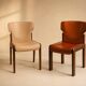Set of 4 Paganini chairs by Luciano Frigerio, 1970s.