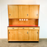 Buffet de cuisine Baumann Möbel, en chêne, modèle vintage des années 60