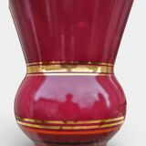 Earthenware vase from Gien 1940-60