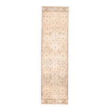 3x10 Nuances De Beige Tapis Terrestre Persan, 81x295Cm