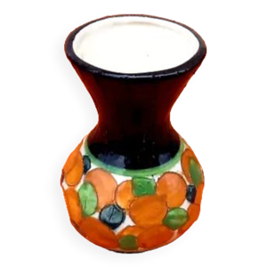 vase céramique polychrome