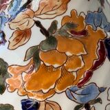 Gien Peonies 1960 multicoloured and floral lamp foot