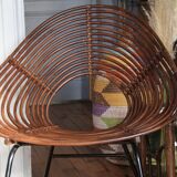 Fauteuil en rotin Rohé Noordwolde