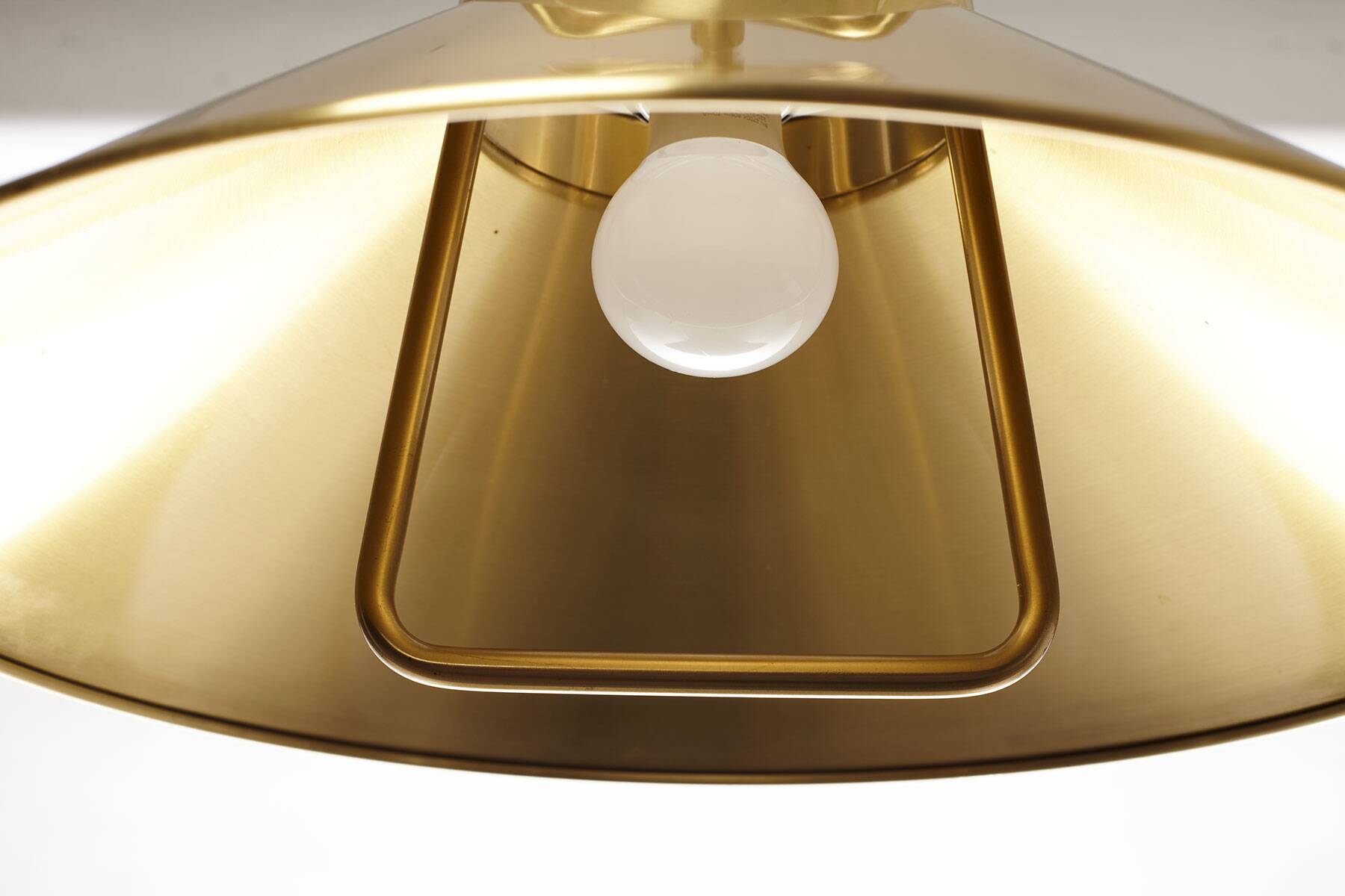 Brass Pendant Light by Fog & Mørup, Denmark 1970’s