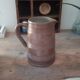 Vintage pitcher in glazed sandstone