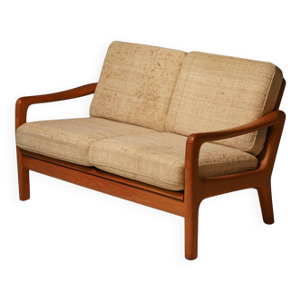 Danish Teak Sofa 2-Seater by Juul Kristensen Vintage