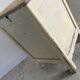 Tabouret ancien bois blanc hasselberger