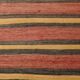 Tapis de couloir Kilim vintage rouge et marron
