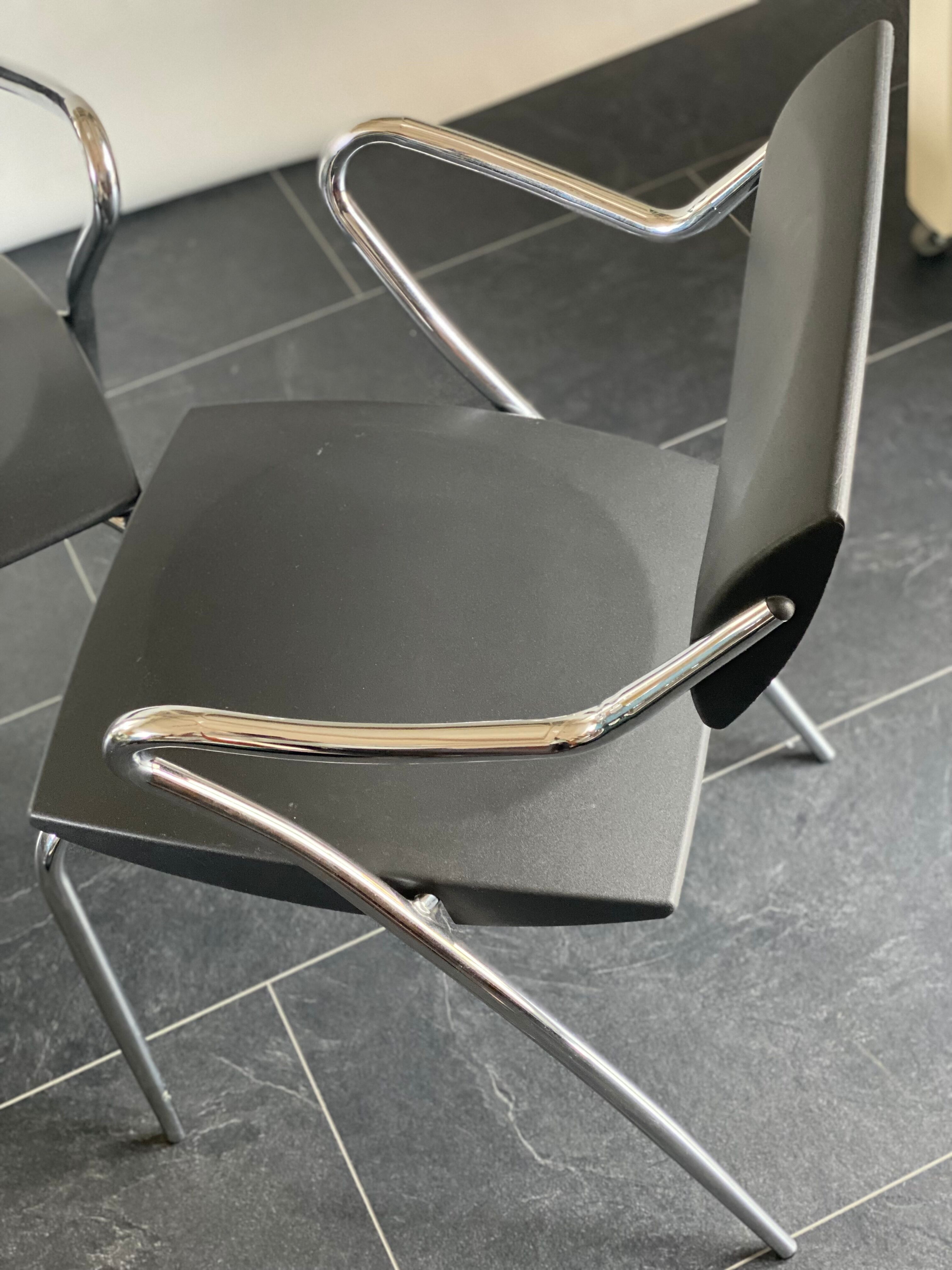 Pair of Effezeta Luna Dining Chairs