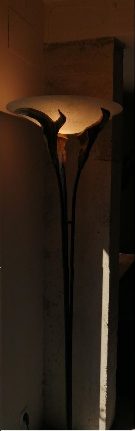 Very large floor lamp Vintage year 80