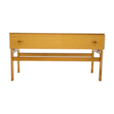 1970s Birch Chest of Drawer, Czechoslovakia