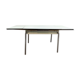 Green formica table, 1970