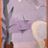 André Auclair, Cactus with Birds (circa 1960)