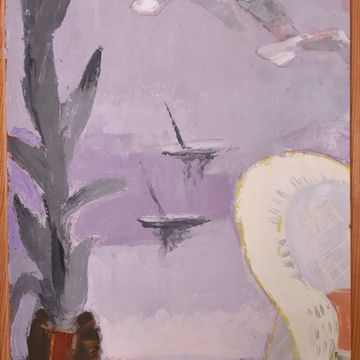 André Auclair, Cactus with Birds (circa 1960)