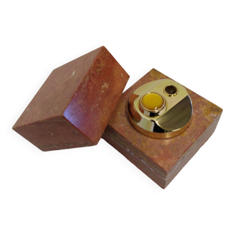 Briquet de table colibri London marbre