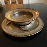 Jean Tessier stoneware tableware, Le Cep workshop