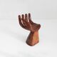 Sculptural wooden hand chair