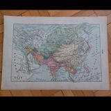 Larousse map of Asia