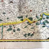 Old map of the Duchy of Normandy Petro Persoy