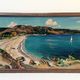 "View of the AGUAY Bay" Oil on canvas by Edmond ASTRUC 20th century
