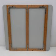 Mid-Century Modern Italian Smoked Bronze Large Mirror, 1970s