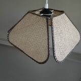 Vintage rattan blade suspension