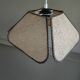 Vintage rattan blade pendant light