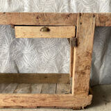 Wooden workbench