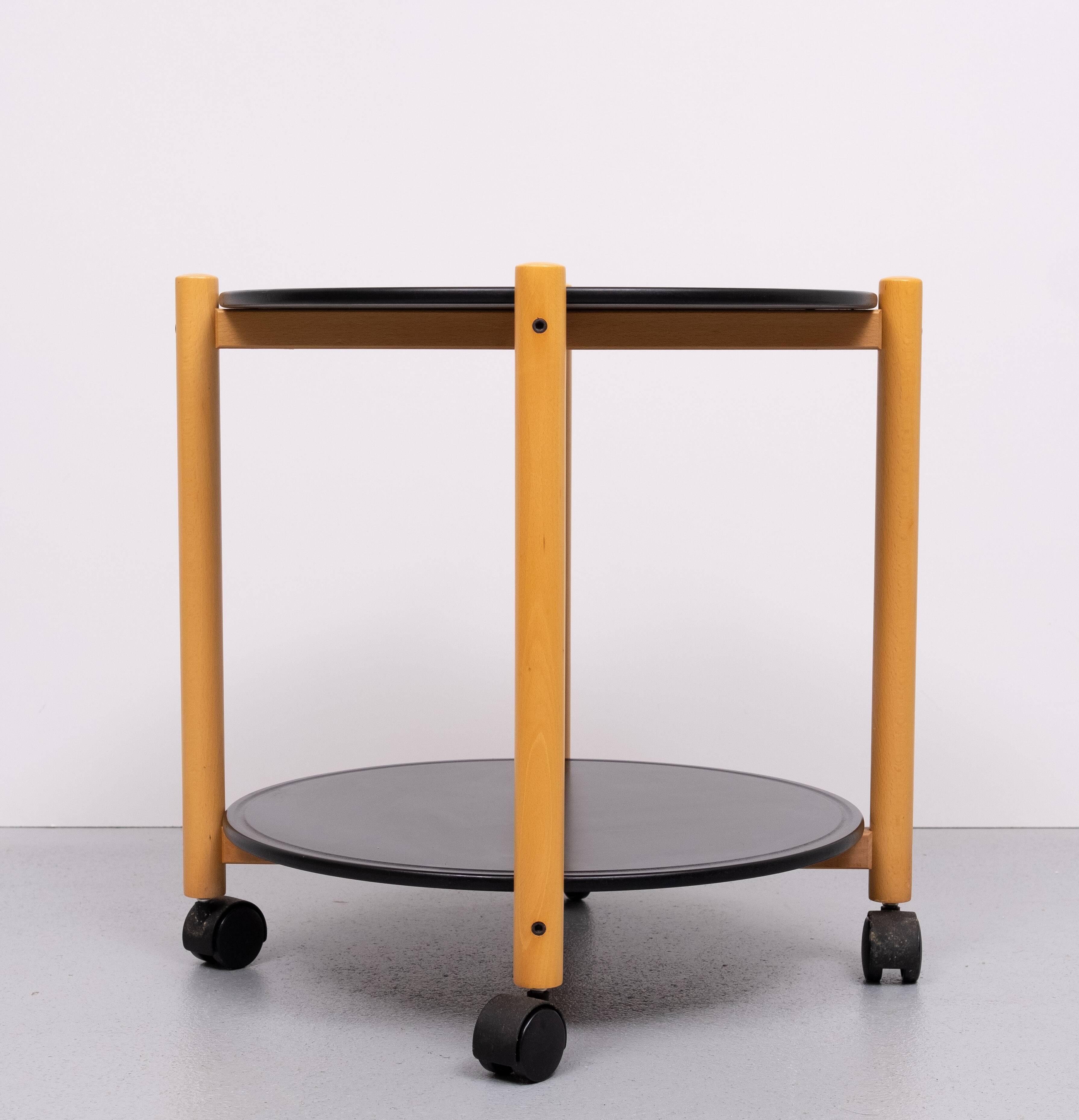 Scandinavian Modern Hyllinger Mobler Serving Card 1970s Denmark