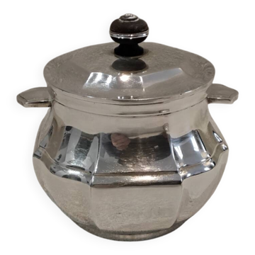 Sucrier en métal argenté style XVIIIème orfèvre Christofle