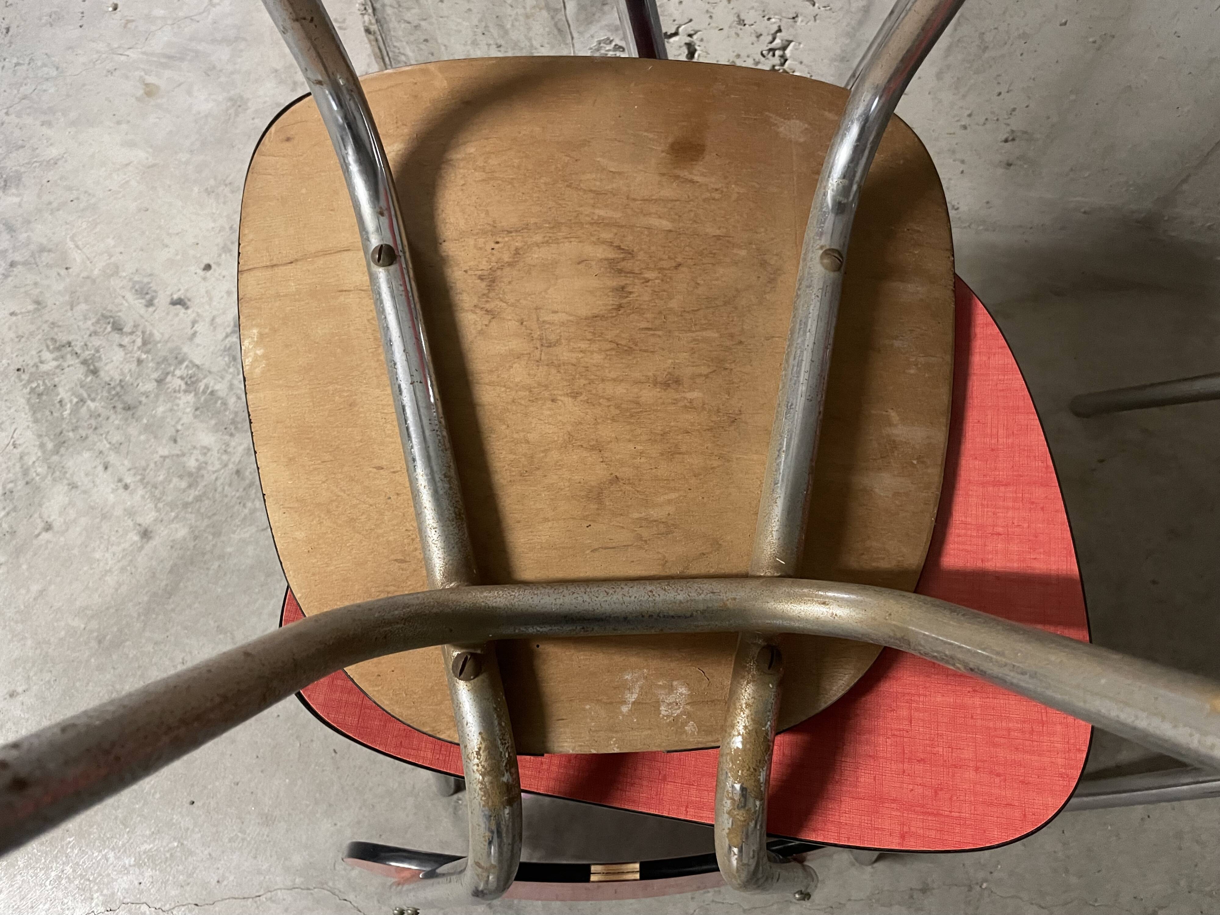 1960s formica chairs