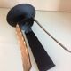 Brutalist candle holder tripod in golden metal / vintage 60s-70s
