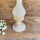 Beige opaline vase