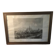 Cluny Abbey engraving framed by E.Sagot late 19th century